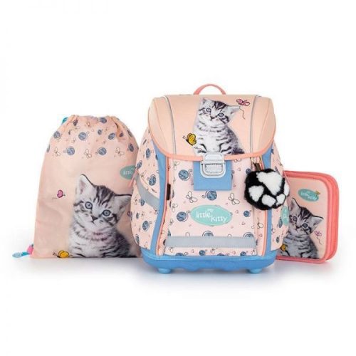 Anatómiai iskolatáska szett OxyBag Prémium Light Kitty 89223
