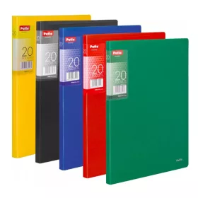 Bemutatómappa A/4 Patio 20 lapos kék 1132/08