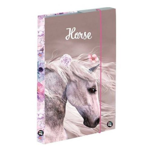 Füzetbox A/4 OxyBag Horse Romantic 71024