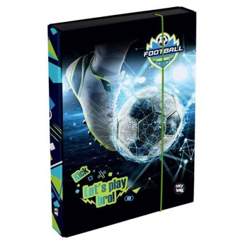 Füzetbox A/4 OxyBag Football 70624
