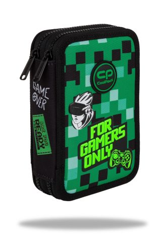 Töltött tolltartó kétemeletes Cool Pack Jumper 2 Game Zone 66826