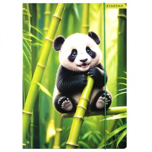 Gumismappa A/4 Starpak Panda 10db/cs. 559729