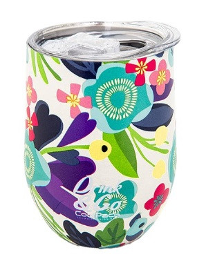 Thermo pohár fém duplafalú 350ml Cool Pack Flower Me 22740