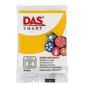 Süthető gyurma 57g DAS Smart Sárga 321004