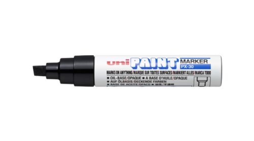 Lakkfilc Uni PX-30 Fekete 4.0-8,5mm