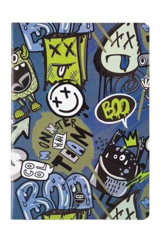 Füzet A/5 32lapos kockás Cool Pack Monster Team 67656
