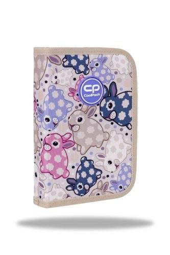 Tolltartó kétklapnis üres Cool Pack Clipper White Bunny 76833