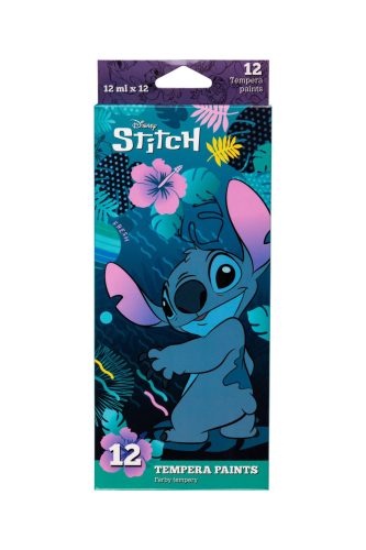 Tubusos tempera 12x12ml Disney Core Stitch 54939