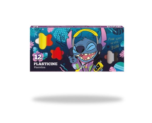 Színes gyurma 12db-os Disney Core Stitch 54823