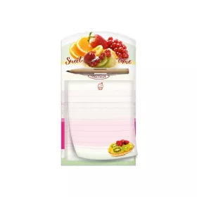   Jegyzet ARGUS(10x18cm)40lapos hűtőmágnes+ceruza Sweet Time 1132-0406