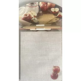   Jegyzet ARGUS(10x18cm)40lapos hűtőmágnes+ceruza Alma 1132-0407