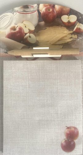 Jegyzet ARGUS(10x18cm)40lapos hűtőmágnes+ceruza Alma 1132-0407