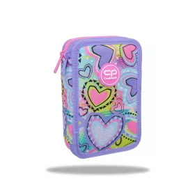   Kétemeletes töltött tolltartó Cool Pack  Jumper2 Pastel Heart 066832