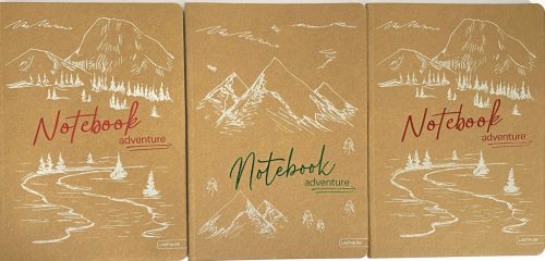 Füzet A/4 52 lapos 80g kockás Lastva Adventure 80685