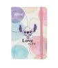 Notesz A/5 gumis 80lapos vonalas Disney Fashion Stitch pattern 1 75033