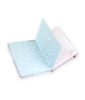 Notesz A/5 gumis 80lapos vonalas Disney Fashion Stitch pattern 3 75057