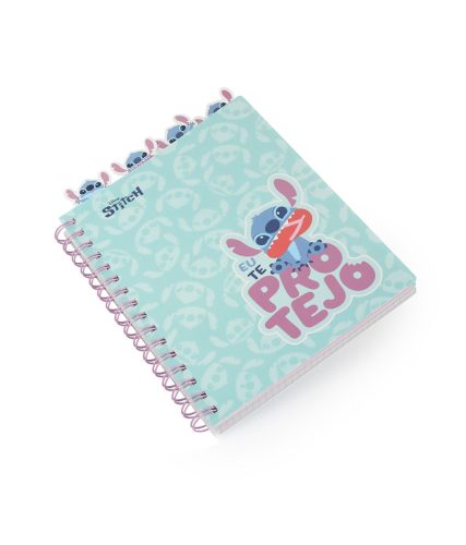 Spirálfüzet regiszteres A/5 100lapos Disney Fashion Stitch 75088