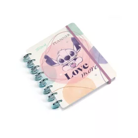   Spirálfüzet A/5 tervező naptár 200oldal Disney Fashion Stitch 75156