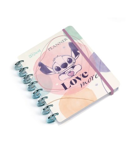 Spirálfüzet A/5 tervező naptár 200oldal Disney Fashion Stitch 75156