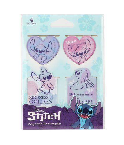 Mágneses könyvjelző 4db-os Disney Fashion Stitch 75378