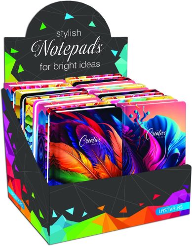 Notesz A/6 96lap vonalas Lastva Creative 84225
