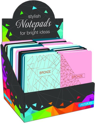 Notesz A/6 96lap vonalas Lastva Bronze 62577
