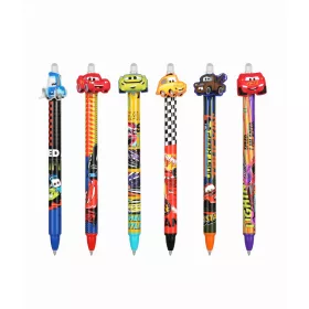 Nyomógombos radírozható toll Disney Cars 78263