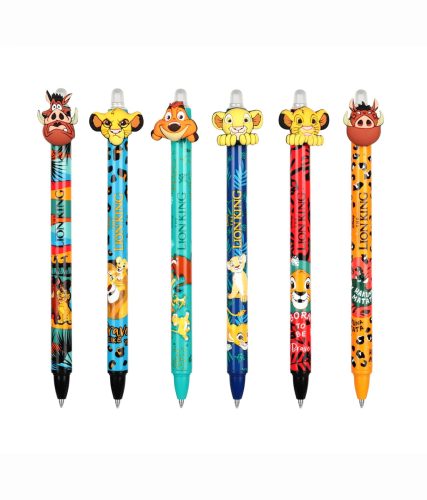 Nyomógombos radírozható toll Disney Lion King 78287