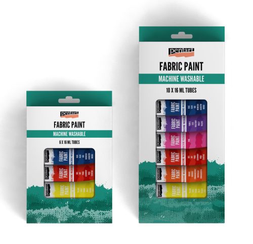 Textilfesték készlet 10x16ml 45123