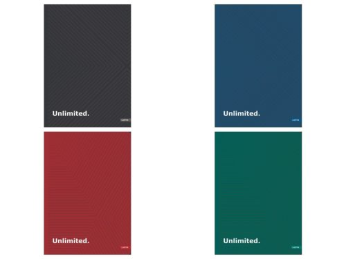 Keményfedeles füzet A/5 96lapos kockás Lastva Unlimited 83013