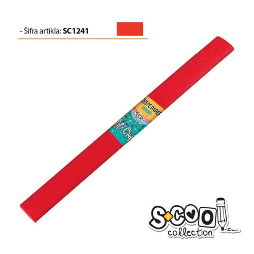 Krepp papír 50x200cm Terrakotta Art&Craft SC1241