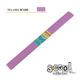 Krepp papír 50x200cm Világos lila Art&Craft SC1250