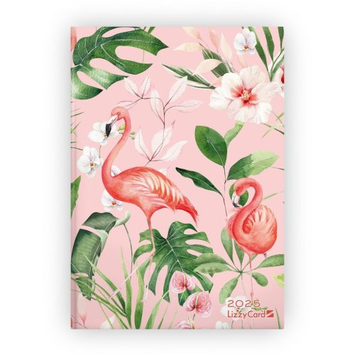 Napi tervező Lizzy B6 design 2025 Tropical Flamingo 18956
