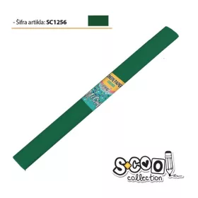   Krepp papír 50x200cm Art&Craft SC1256 Sötétzöld 10db/csomag