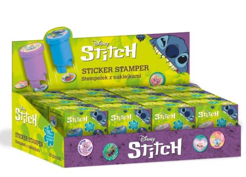 Matrica nyomda Disney Blue Stitch 80198