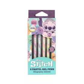 Zseléstoll készlet 6db-os Twist Disney Stitch Pastel 92016