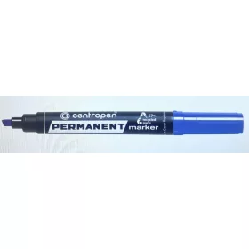Permanent marker Centropen vastag vágott 1-4,6mm Kék C8576