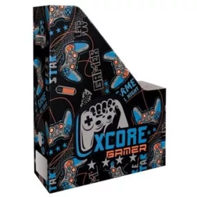 Iratpapucs hajtogatós A4 Bossteam Gamer Xcore 13982