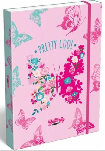 Füzetbox A4 Lizzy Lollipop Cute Butterfly 05161