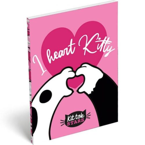 Lapnotesz A7 Lizzy Kit Tok Heart Kitty 5db/cs 15139