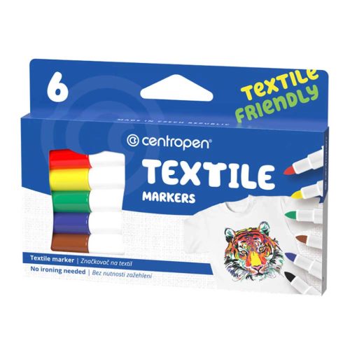 Textilfilc készlet 6db-os Centropen 1,8mm 25101
