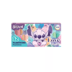   Gyurma 12db-os pasztell színek Disney STITCH Pastel 91989PTR