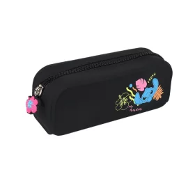   Tolltartó egyrekeszes szilikon fekete Disney STITCH Black 80914PTR 