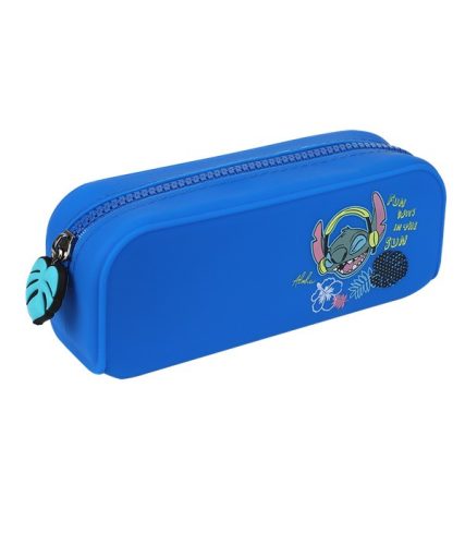 Tolltartó egyrekeszes szilikon kék Disney STITCH Black 80921PTR AKC!