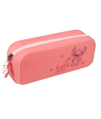 Tolltartó egyrekeszes szilikon rózsaszín Disney STITCH Pastel 80877PTR