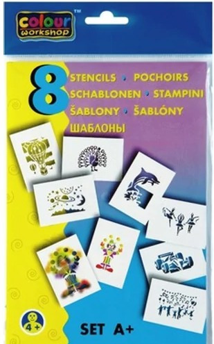 Sablon szett vegyes motívumok Centropen C9996/A+