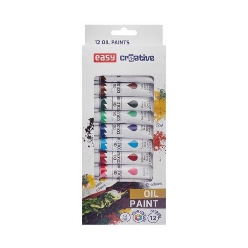 Olajfesték készlet 12x12ml Easy 34555