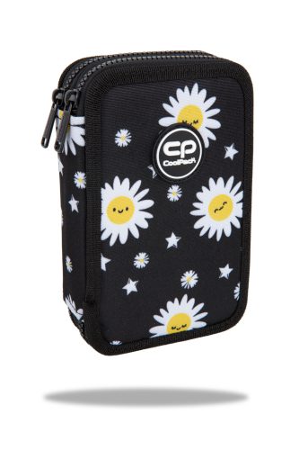 Töltött tolltartó kétemeletes Cool Pack 2025 JUMPER 2 Daisy Black F066817