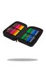 Töltött tolltartó kétemeletes Cool Pack 2025 JUMPER 2 Daisy Black F066817