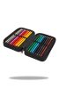 Töltött tolltartó háromemeletes Cool Pack 2025 JUMPER 3 Daisy Black F067817